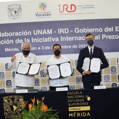 Gobierno del Estado, UNAM y Francia colaboran en investigación científica para prevenir futuras pandemias
