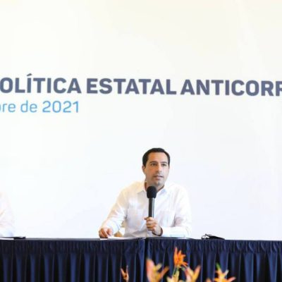 Yucatán se coloca a la vanguardia en materia de transparencia y el combate a la corrupción 