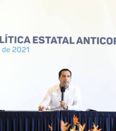 Yucatán se coloca a la vanguardia en materia de transparencia y el combate a la corrupción 