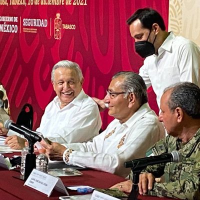 El Gobernador Mauricio Vila Dosal se reúne con el Presidente Andrés Manuel López Obrador e integrantes de la Conago para reafirmar trabajo en unidad