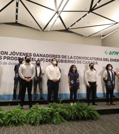 Estudiantes yucatecos se capacitarán en prestigiadas universidades de Canadá, con el apoyo del Gobernador Mauricio Vila Dosal