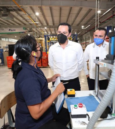 Yucatán continúa atrayendo inversiones que generan empleos para los yucatecos