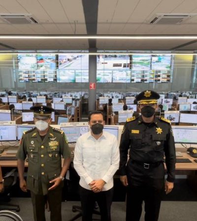 Inaugura el Gobernador Mauricio Vila Dosal el centro C5i de Yucatán para fortalecer la coordinación y seguridad en el estado