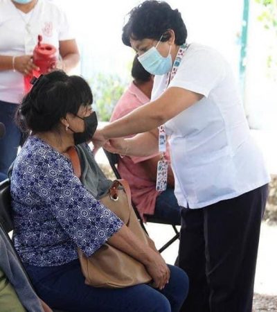 Continúa la vacunación de refuerzo para personas de 40 a 59 años de edad, que viven en Mérida
