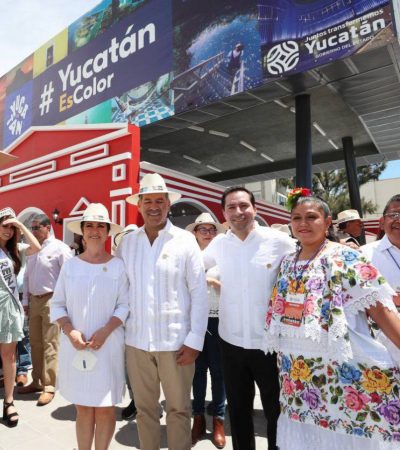 La cultura, los colores y sabores de Yucatán inundan cada rincón de la Feria Nacional de San Marcos, atrayendo a más visitantes y dando a conocer productos yucatecos para promover la generación de empleos