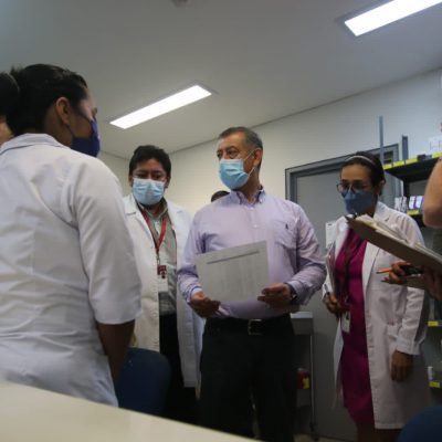 Estamos por concluir recorridos por unidades médicas de primer nivel en Yucatán: Pedro Zenteno