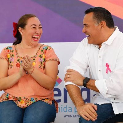 Renán Barrera:” Queremos que las yucatecas sean fuertes, autónomas e independientes y que salgan adelante”